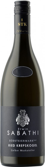 2024 Ried Krepskogel Gelber Muskateller trocken Bio - Weingut Erwin Sabathi