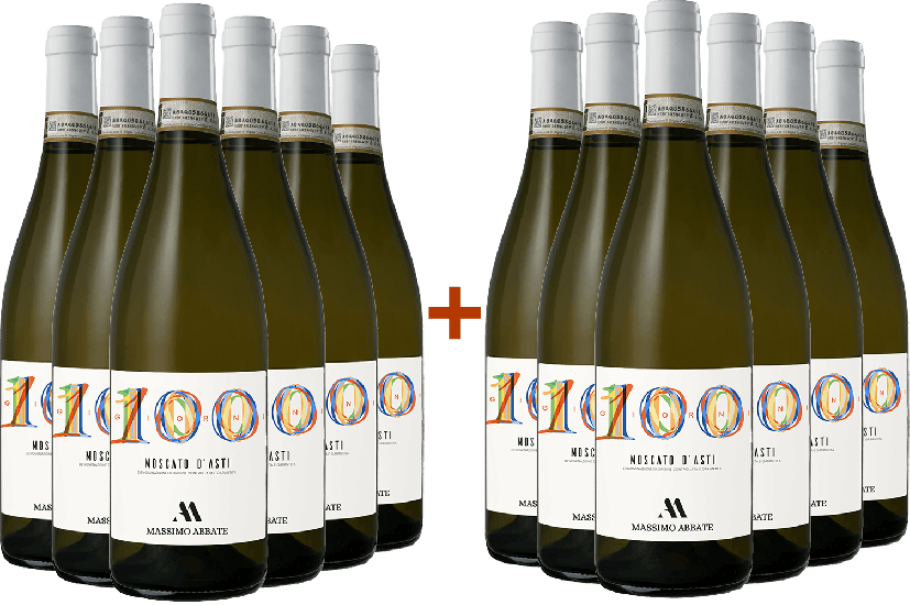 6+6 Moscato D'Asti DOCG - Massimo Abbate