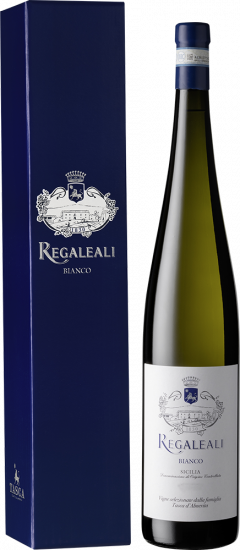 2024 Regaleali Bianco Sicilia DOC in Geschenkpackung trocken 1,5 L - Tenuta Regaleali