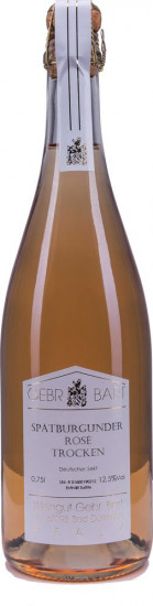 Spätburgunder Sekt Rosé trocken - Weingut Gebrüder Bart