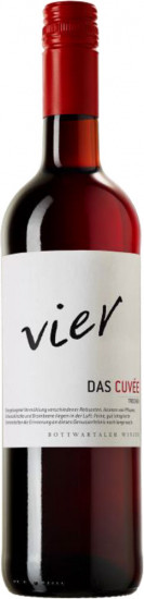 2016 vier - Das Cuvée Rotwein trocken - Bottwartaler Winzer
