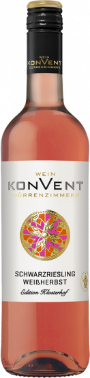 2025 Klosterhof Schwarzriesling Weißherbst lieblich - Weinkonvent Dürrenzimmern eG