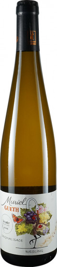 2017 Riesling Alsace AOP trocken Bio - Domaine Gueth