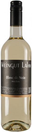 2016 Blanc de Noir trocken - Weingut Leo Lahm