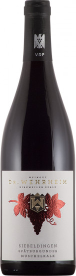 2023 Siebeldingen Spätburgunder Muschelkalk trocken Bio - Weingut Dr. Wehrheim