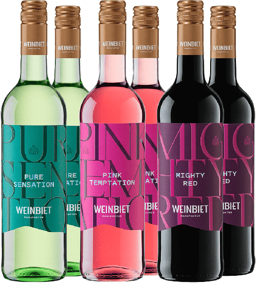 Mighty, Pink & Pure-Paket - Weinbiet Manufaktur