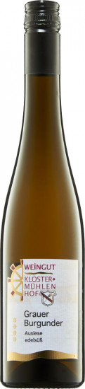 2011 Grauer Burgunder Auslese edelsüß 0,5 L - Weingut Klostermühlenhof - Familie Ruzycki
