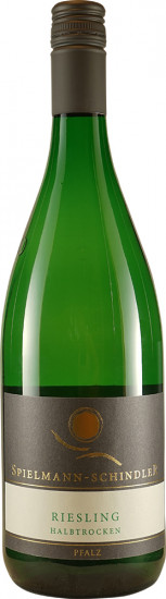 2021 Riesling halbtrocken 1,0 L - Weingut Spielmann-Schindler