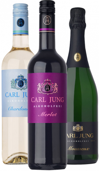 Kleines Probier-Paket entalkoholisiert (3 Flaschen) - Carl Jung