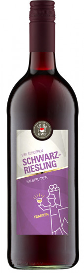 2024 VIER SCHOPPEN Schwarzriesling halbtrocken 1,0 L - Winzergemeinschaft Franken eG