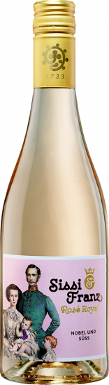 2025 Sissi & Franz Rosé Royal nobel & süß 0,5 L - Weingut Hammel