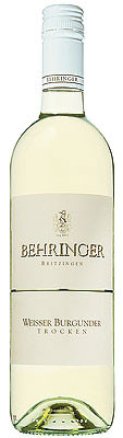 2010 Britzinger Sonnhole Weißer Burgunder QbA Trocken - Behringer