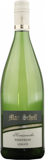 Hausmarke Weißwein lieblich 1,0 L - Weingut Max Schell