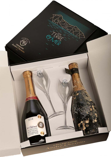 2015 Coffret entre Terre et Mer Millésimé Champagne AOP brut - Champagne André Chemin