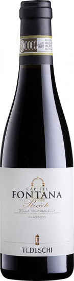 2018 Capitel Fontana Recioto della Valpolicella Classico DOC 0,5 L - Tedeschi
