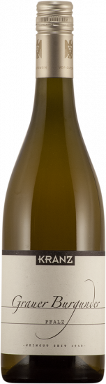 2024 Grauer Burgunder VDP.Gutswein trocken Bio - Weingut Kranz Ilbesheim Pfalz