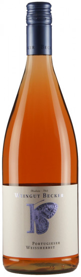 2024 Portugieser Rosé lieblich Bio 1,0 L - Weingut Becker-Heißbühlerhof