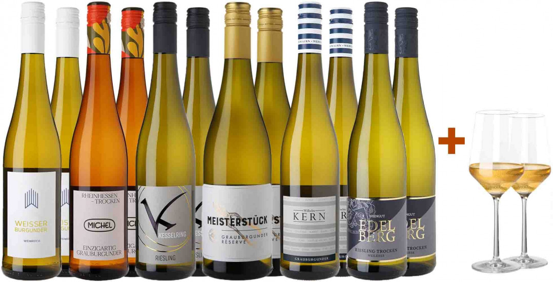 Großes Bestseller-Paket + 2 Gratis Zwiesel Pure Gläser
