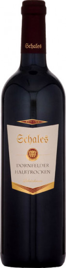 2018 Dornfelder halbtrocken - Weingut Schales