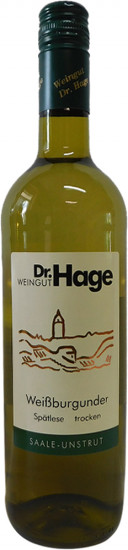 2015 Weißburgunder Spätlese trocken - Weingut Dr. Hage GbR