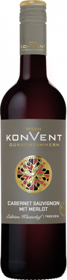 2023 Klosterhof Cabernet Sauvignon mit Merlot trocken - Weinkonvent Dürrenzimmern eG