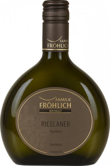 2021 Wiesenbronner Geisberg Rieslaner Auslese lieblich 0,5 L - Weingut Familie Fröhlich