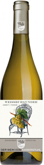 2024 Weißburgunder Bodenständig feinherb - Weingut Hiss
