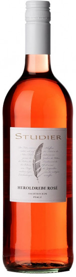 2025 Heroldrebe Rosé halbtrocken Bio 1,0 L - Weingut Studier