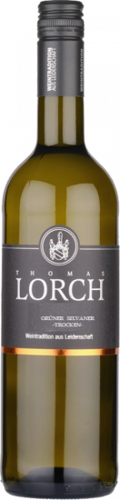 2024 Grüner Silvaner -trocken- trocken - Weingut Thomas Lorch