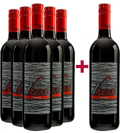 5+1 Paket Zweigelt Neusiedlersee DAC - Weingut Christoph Hess