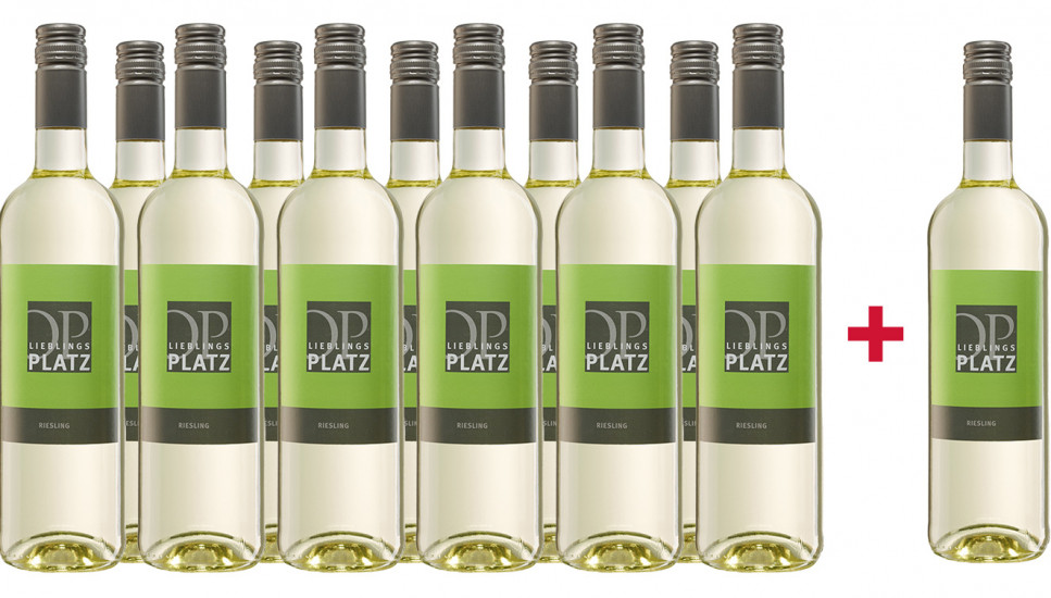 11+1 Lieblingsplatz Riesling feinherb - Weingut Kochan & Platz