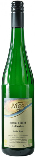 2022 Lorchhäuser Seligmacher Riesling Kabinett halbtrocken Bio - Weingut Nies
