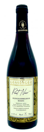 2020 Zeltinger Himmelreich Pinot Noir RESERVE trocken - Weingut Gessinger