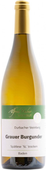 2022 Steinberg Grauer Burgunder Spätlese trocken - Weingut Alfred Huber