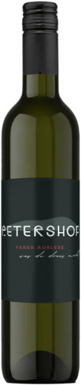 2020 PETERSHOF Faber Auslese edelsüß 0,5 L - Weingut Petershof