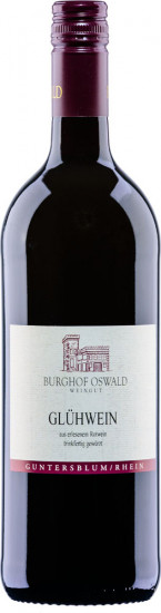 Roter Glühwein vom Turm 1,0 L - Weingut Burghof Oswald
