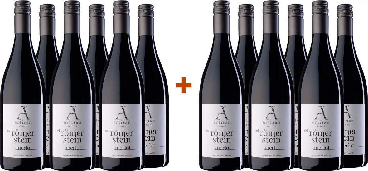 6+6 Paket Merlot Ried Römerstein trocken - Artisan Wines