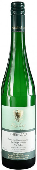 2020 Winkeler Hasensprung Riesling Kabinett feinherb - Weingut Abteihof St. Nicolaus