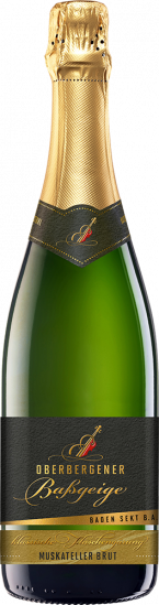 Oberbergener Baßgeige Muskateller Sekt brut - Winzergenossenschaft Oberbergen eG