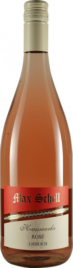 Rosé Hausmarke lieblich 1,0 L - Weingut Max Schell