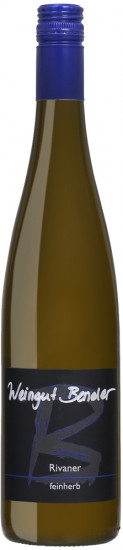 2020 Rivaner feinherb - Weingut Stefan Bender