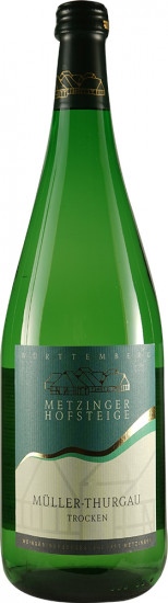 2024 Metzinger Hofsteige Müller-Thurgau trocken 1,0 L - Weingärtnergenossenschaft Metzingen-Neuhausen