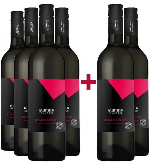 4+2 Burgenland Rot Paket - Weingut Rainer Wein