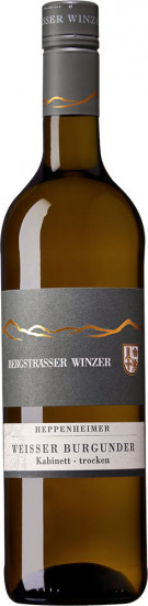 2024 Heppenheimer Weisser Burgunder Kabinett trocken - Bergsträßer Winzer