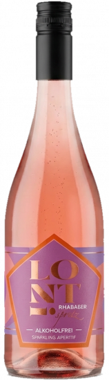 LONTI Rhabarber Spritz – alkoholfreier Aperitif - Andres am Lilienthal