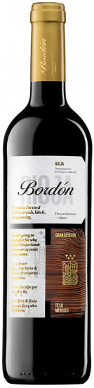 2014 Bordón Gran Reserva Rioja DOCa trocken - Bodegas Franco-Españolas