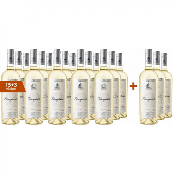 15+3 Paket Le Pergole Falanghina Puglia IGP - Vignaioli Pugliesi