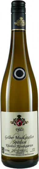 2018 Gelber Muskateller Spätlese lieblich - Wein- und Sektgut Ernst Minges
