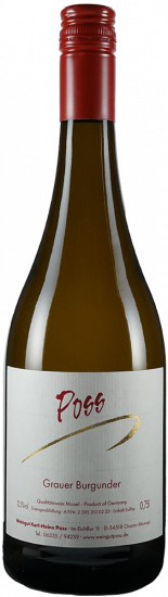 2022 Grauer Burgunder trocken - Weingut Karl-Heinz Poss