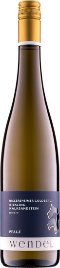 2019 Bissersheimer Goldberg Riesling Kalksandstein trocken - Weingut Wendel-Matheis